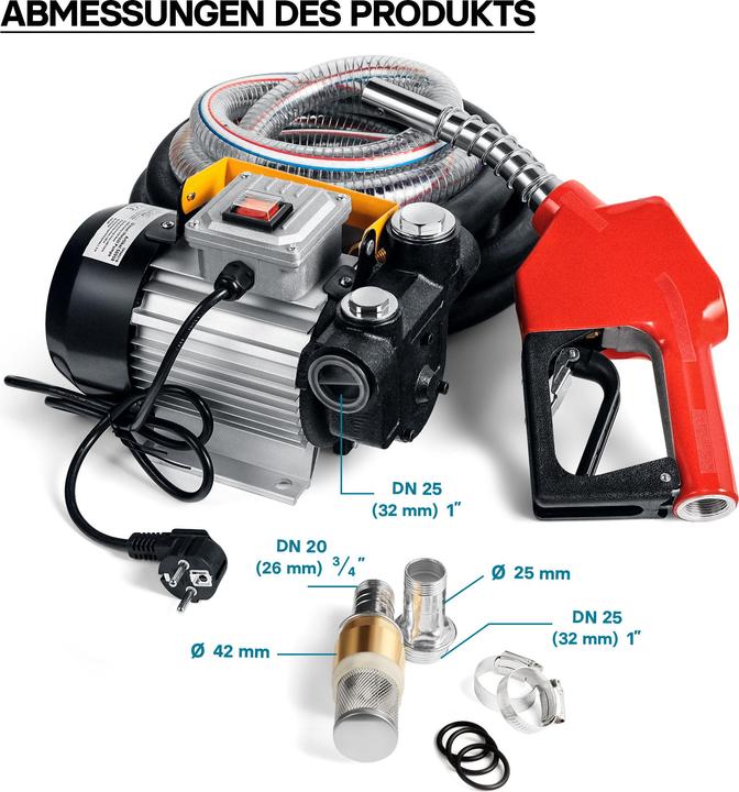 Actual product image Wiltec Heizöl- und Dieselpumpe