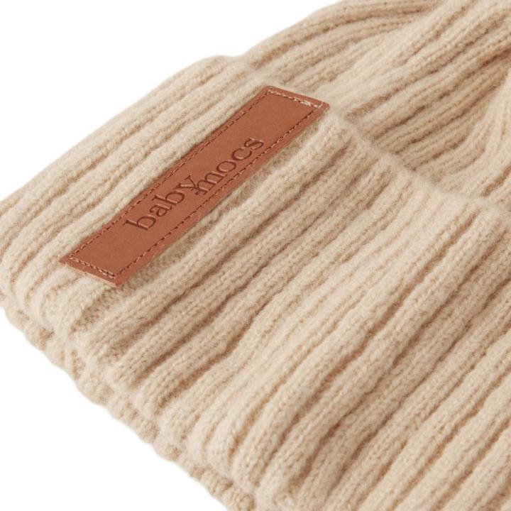 Actual product image BabyMocs Beanie - Beige