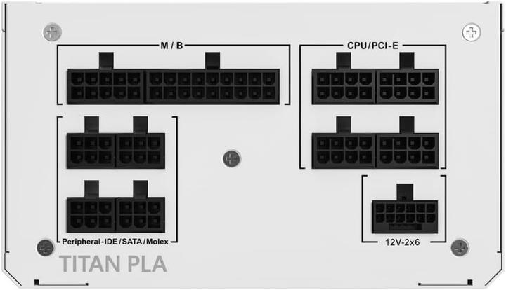 Produktbild Montech Titan PLA 850W - 80 PLUS & Cybenetics Platinum, modular, PCIe 5.1 - 850 Watt (850 W)