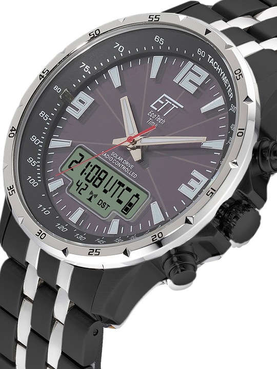 Produktbild ETT EGS-11568-21M Solar Drive Funk Professional Arctica 43mm (Digitaluhr, Analoguhr, 43 mm)