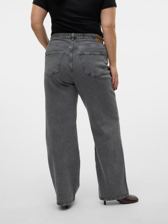 Actual product image Vero Moda VMCTESSA Hohe Taille Weiter Beinschnitt Jeans Weit geschnitten (44)