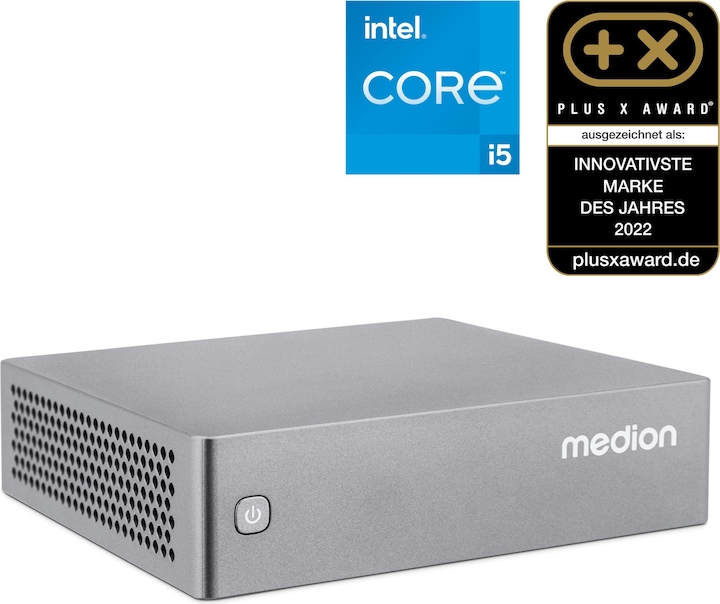 Actual product image Medion S06 (MD35300) (black/silver, without operating system) (Intel Core i5-1335U, 16 GB, 512 GB)