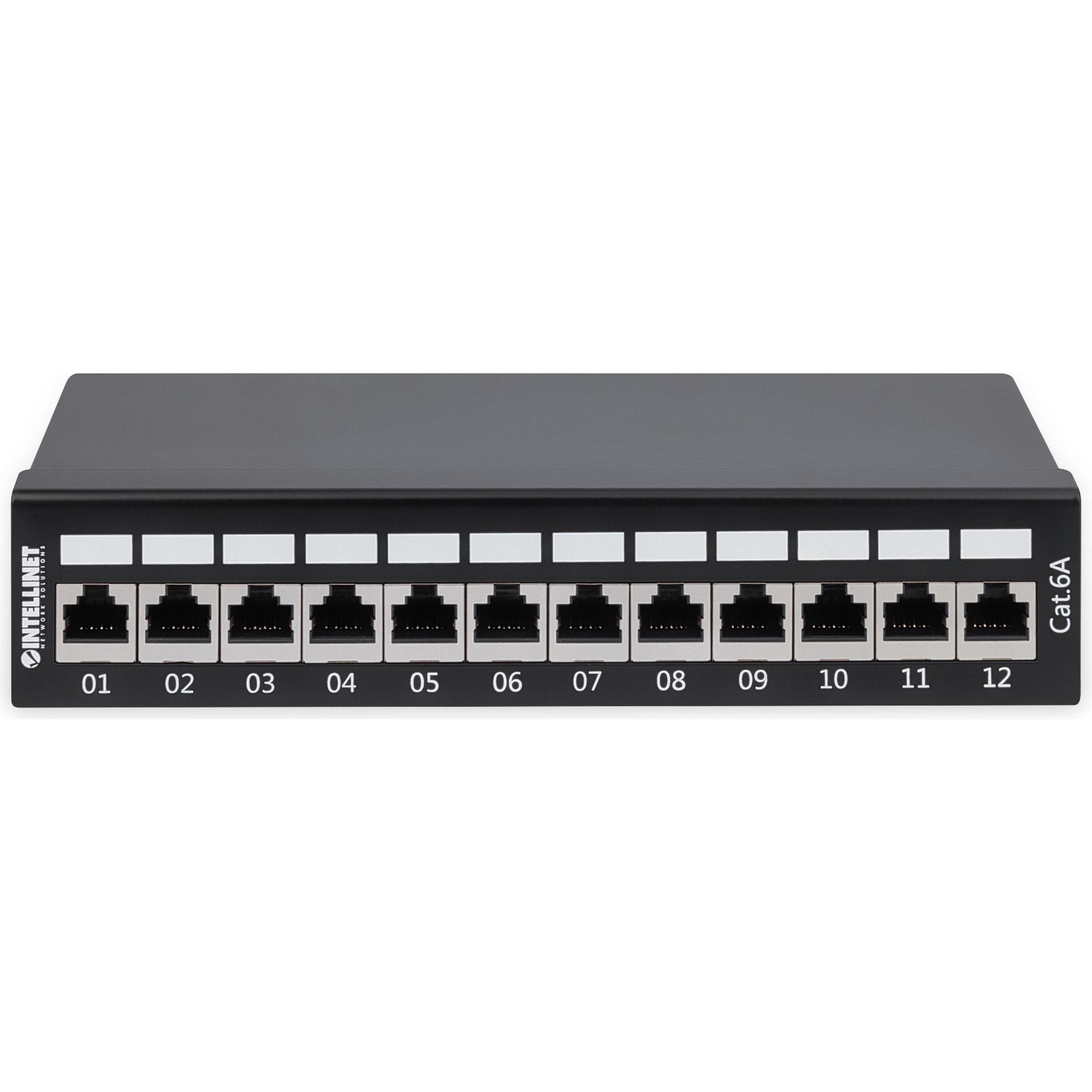 Thumbnail - Intellinet Cat6a Shielded, Server Zubehör, Schwarz