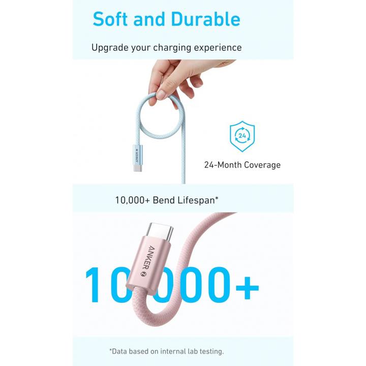 Immagine prodotto Anker USB C — USB C (1 m, USB 2.0, 240 W)