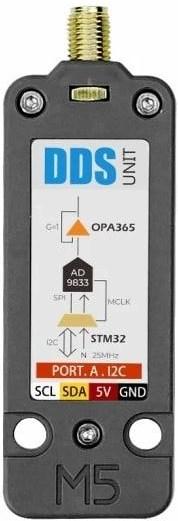 Produktbild M5Stack DDS Unit AD9833 programmierbarer Waveform Generator