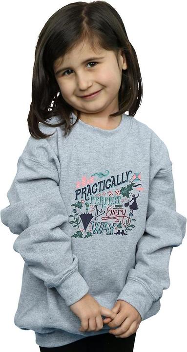 Produktbild Mary Poppins Practically Perfect In Every Way Sweatshirt Mädchen (152, 158)