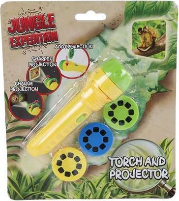 Produktbild Dschungelexpedition Taschenlampenprojektor mit 24 Bildern, 11cm