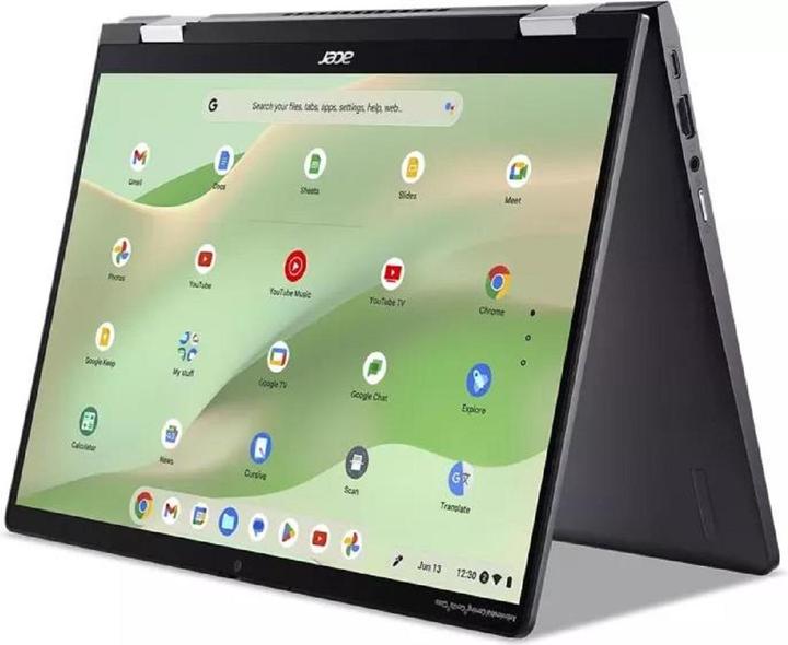 Actual product image Acer Chromebook Spin 714 (14", Intel Core i3-1315U, 8 GB, 128 GB, DE)