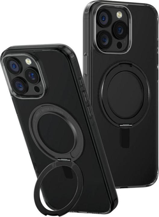 Immagine prodotto Uniq Swivix 360 Rotating Kickstand Case for iPhone 16 Pro Max - Black (Apple iPhone 16 Pro Max)