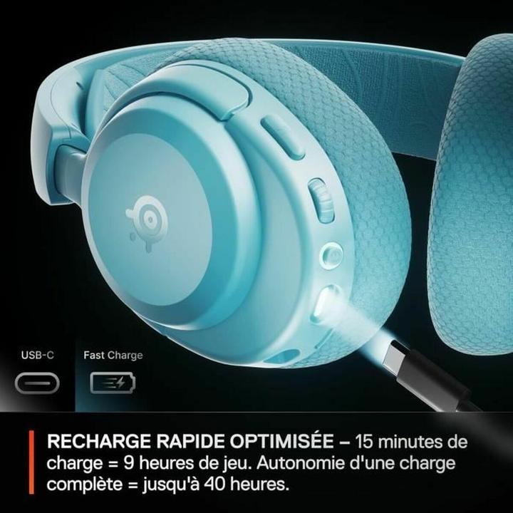 Produktbild SteelSeries Arctis Nova 3PW Aqua (Kabellos)
