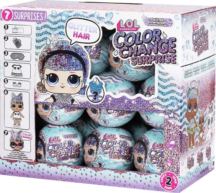 Produktbild L.O.L. Surprise! Überraschung Glitzer Farbwechsel Pop