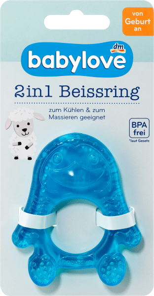 Actual product image dm babylove Teething ring