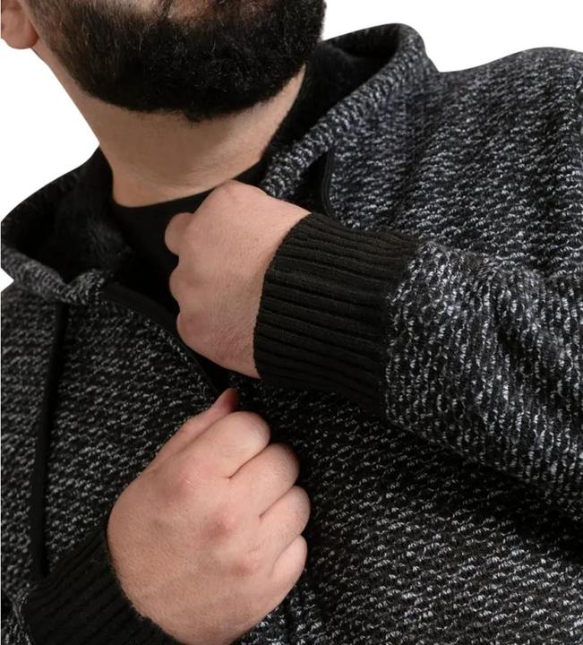 Actual product image DUKE Mens D555 Fareham Sherpa Lined Kingsize Full Zip Hoodie (4XL)