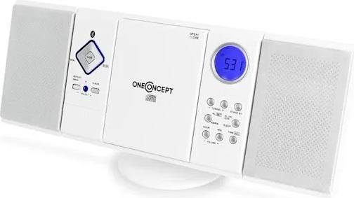 Produktbild OneConcept V12 BT Bluetooth Stereoanlageweiss