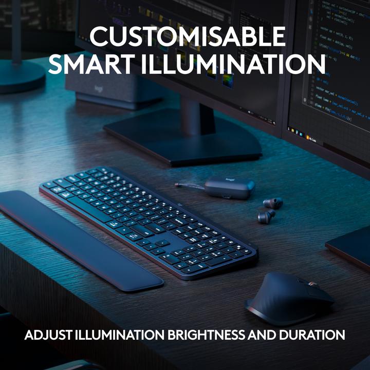 Image du produit Logitech MX Keys S Plus (DE, Sans fil)