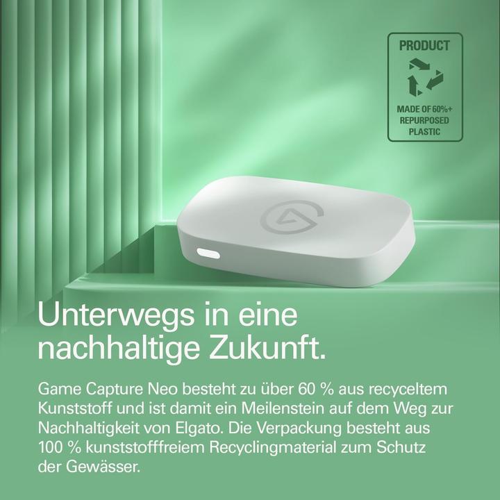Image du produit Elgato Game Capture Neo (PC, Mac, PS5, Switch, Xbox Series X)
