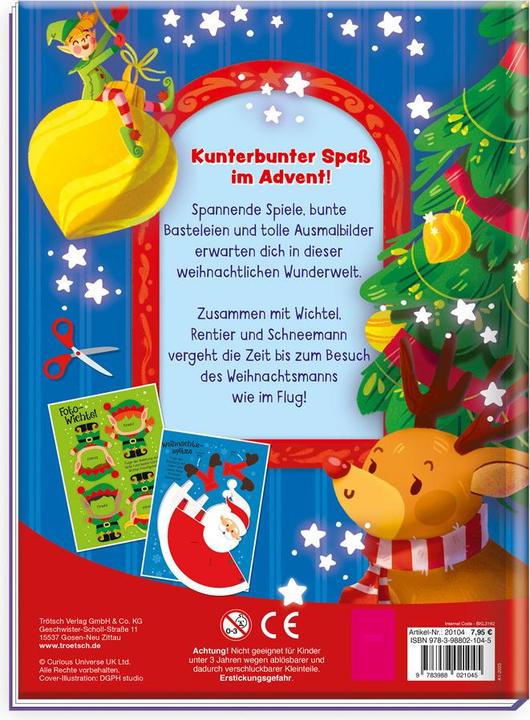 Produktbild Beschäftigungsbuch Malbuch mit