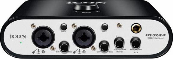 Actual product image Icon Duo44 Dyna USB audio interface with headphones (USB)