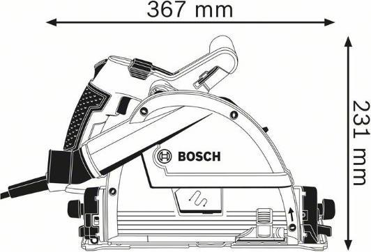 Actual product image Bosch Professional GKT 55 GCE (EU version)