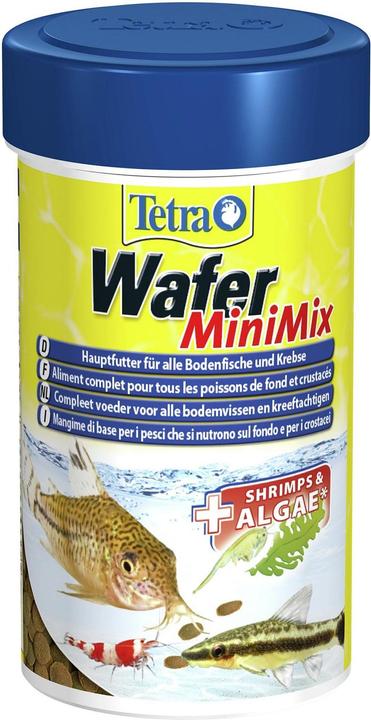Actual product image Tetra Wafer Mini Mix 100ml (Bottom-dwelling fish, 100 ml)