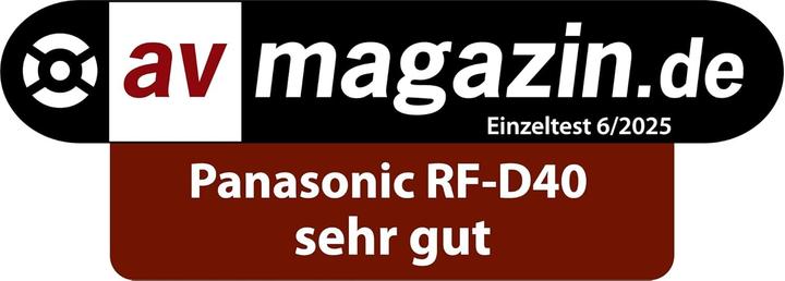 Actual product image Panasonic RF-D40EG-K (Web radio, DAB+, FM, Bluetooth, Wi-Fi)