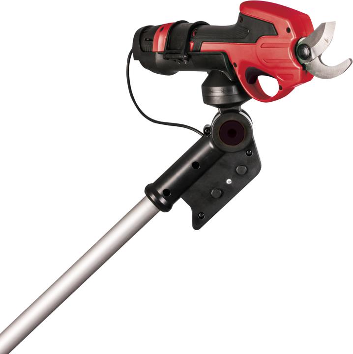 Produktbild Tedura Akku-Gartenschere rot/schwarz