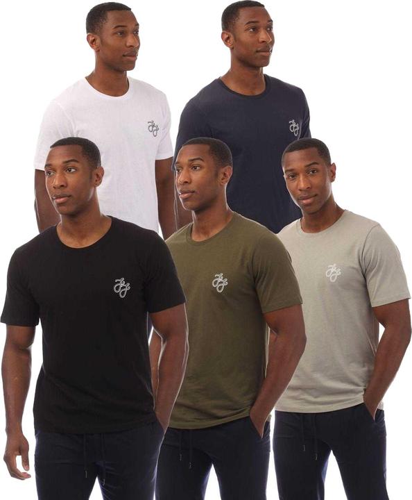 Immagine prodotto Jack & Jones Tag Maglietta Uomo Misura Confezione 5 (L)