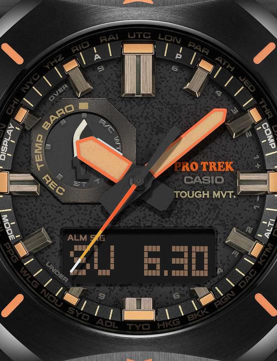 Produktbild Casio Pro-Trek - PRW-6900YL-5ER (Analoguhr, Digitaluhr, 45 mm)