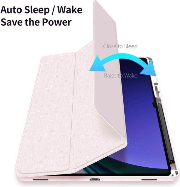Actual product image Dux Ducis Toby Series Bookcover Cover (Galaxy Tab S8 Ultra, Galaxy Tab S10 Ultra, Galaxy Tab S9 Ultra)