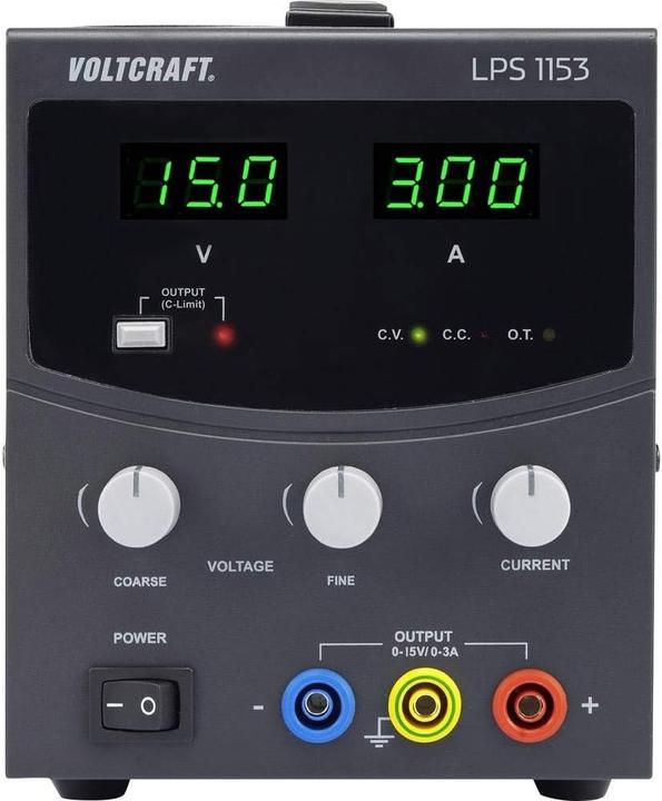 Actual product image Voltcraft Laboratory power supply, adjustable LP