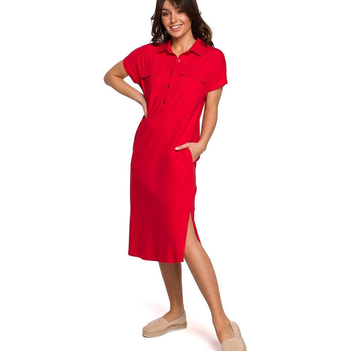 Be Wear, Kleider, Alltagskleid, Rot, (XXL)