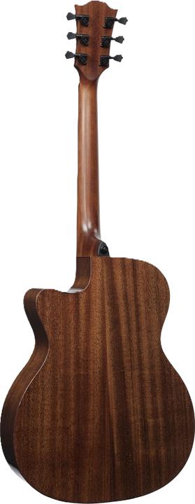 Actual product image Lâg Guitars Tramontane T118ABCE-BRS brown shadow (Western guitar, Back and sides: Khaya Mahogany, Bridge: Brownwood, Fingerboard: Brownwood, Neck: Mahogany, Saddle: Compensated Black Graphite, Top: solid cedar)