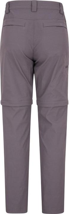 Actual product image Mountain Warehouse Womens/Ladies Hiker Stretch Zip-Off Trousers (40)