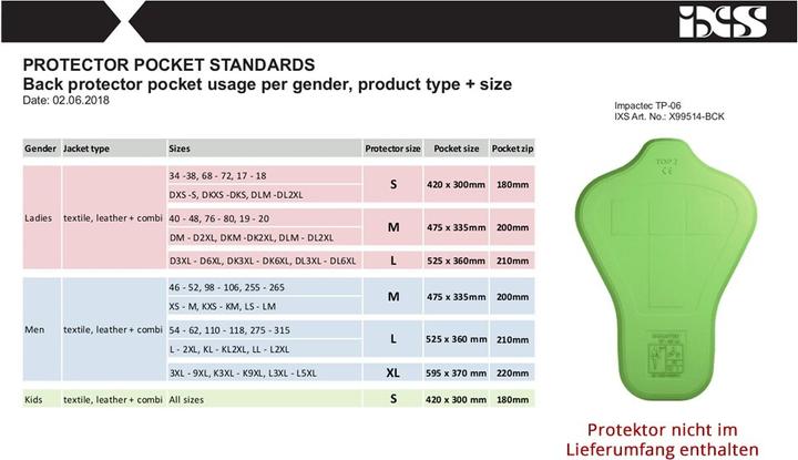 Produktbild iXS Classic SO (Damen, XL)