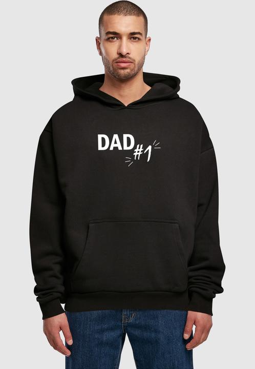 Produktbild Merchcode Fathers Day - Dad number 1 Ultra Heavy Hoody - 118059 (XS)
