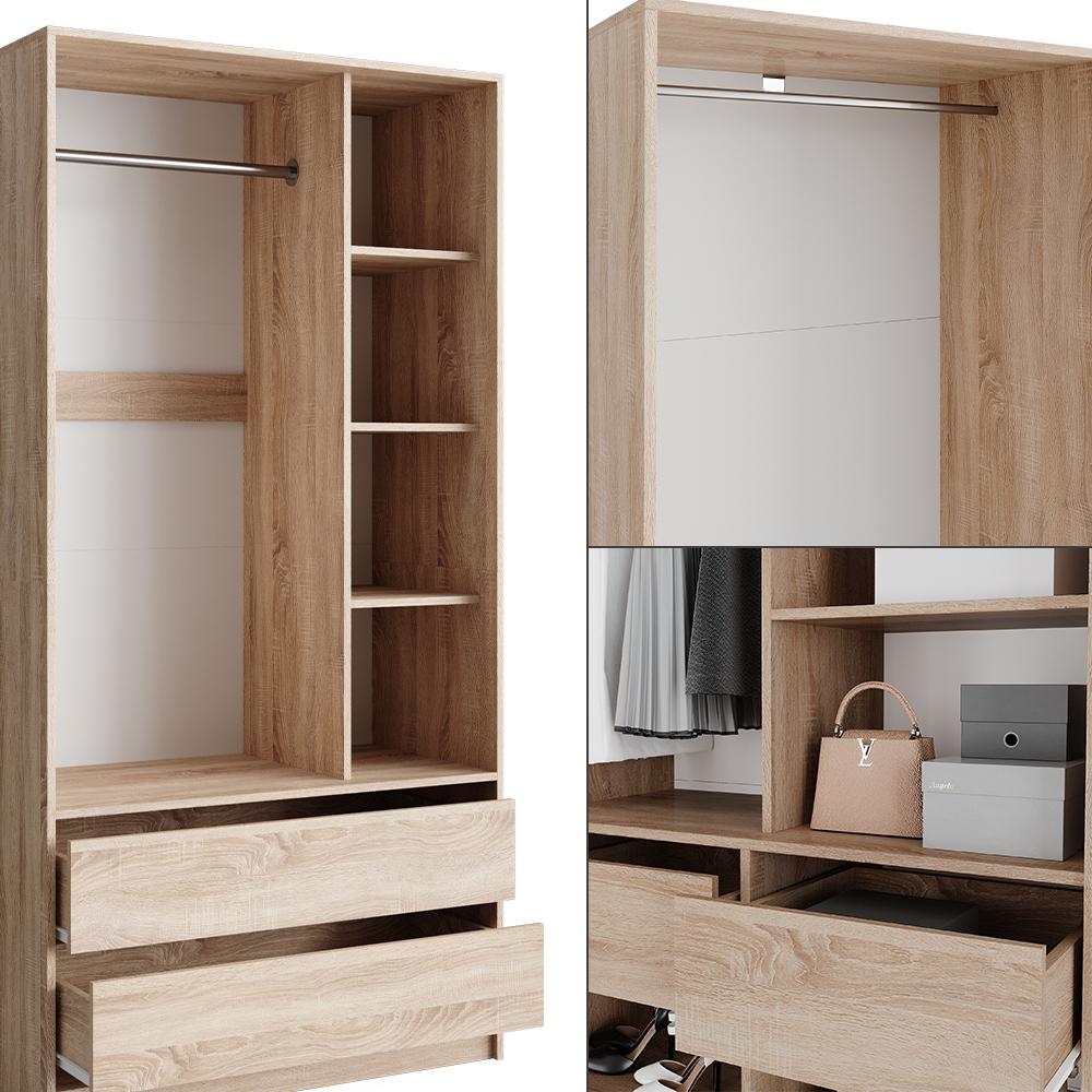 Thumbnail - Vicco, Kleiderschrank, Elmo (100 x 50 x 200 cm)