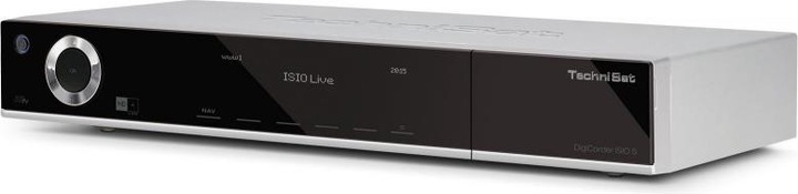 Actual product image TechniSat DigiCorder ISIO S, 2x DVB-S2, 2x CI+, silver (500 GB, DVB-S2)