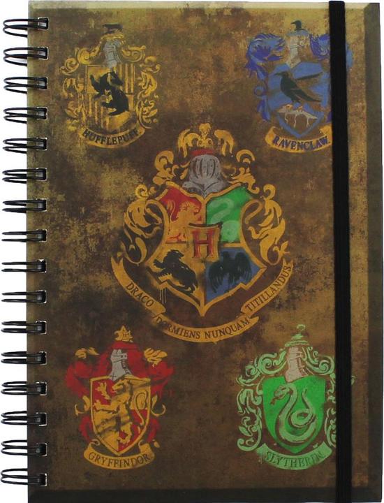 Produktbild Pyramid Harry Potter: Hogwart's Crests (A5) (A5, Harter Einband)