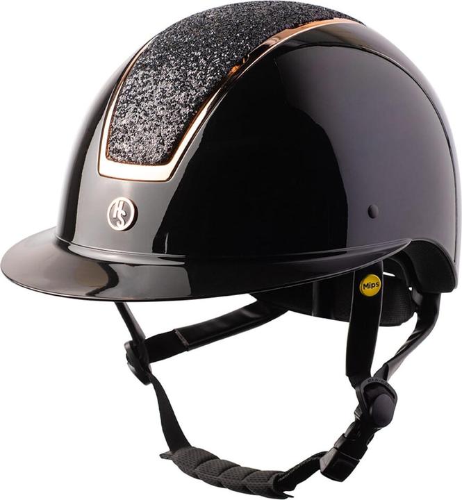 Actual product image Hansbo Sport - Riding Helmet MIPS Vision Golden Chrome - M (55 - 57 cm)