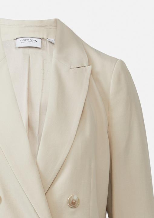 Image du produit Comma Indoor-Blazer Zweireihiger Blazer mit Logo-Futter (32)