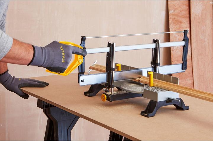 Produktbild Stanley Handsäge mit Gehrungslade