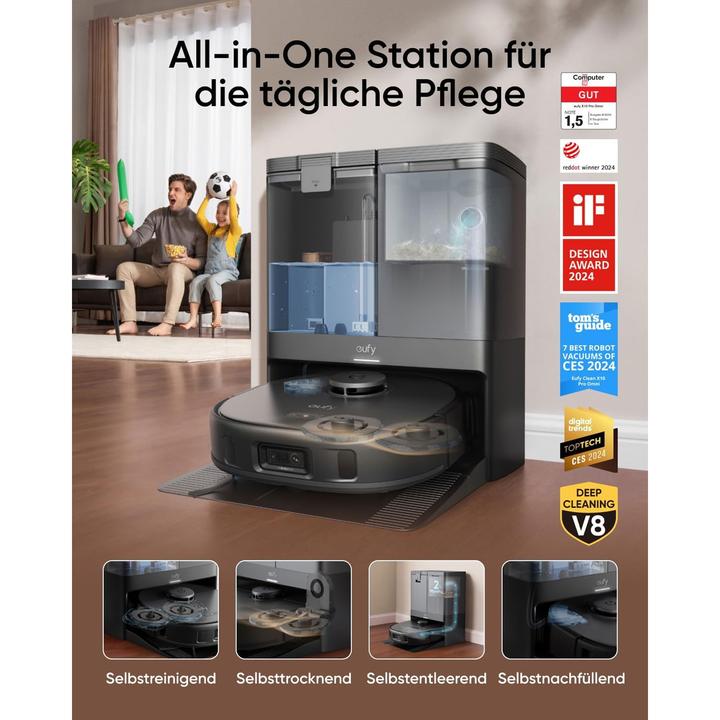 Productafbeelding eufy X10 Pro Omni EU (Stofzuigrobot)