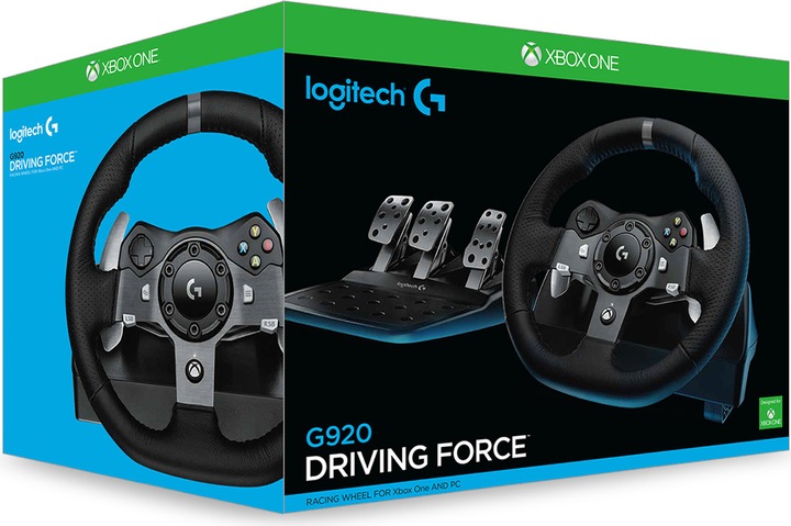 Produktbild Logitech G G920 Driving Force (Xbox, PC) (PC, Xbox One X, Xbox Series X, Xbox One S, Xbox Series S)