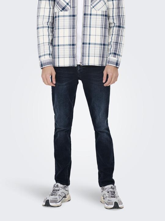 Produktbild Only & Sons ONSLOOM Niedrige Taille Slim Fit Jeans Slim Fit Jeans (33)