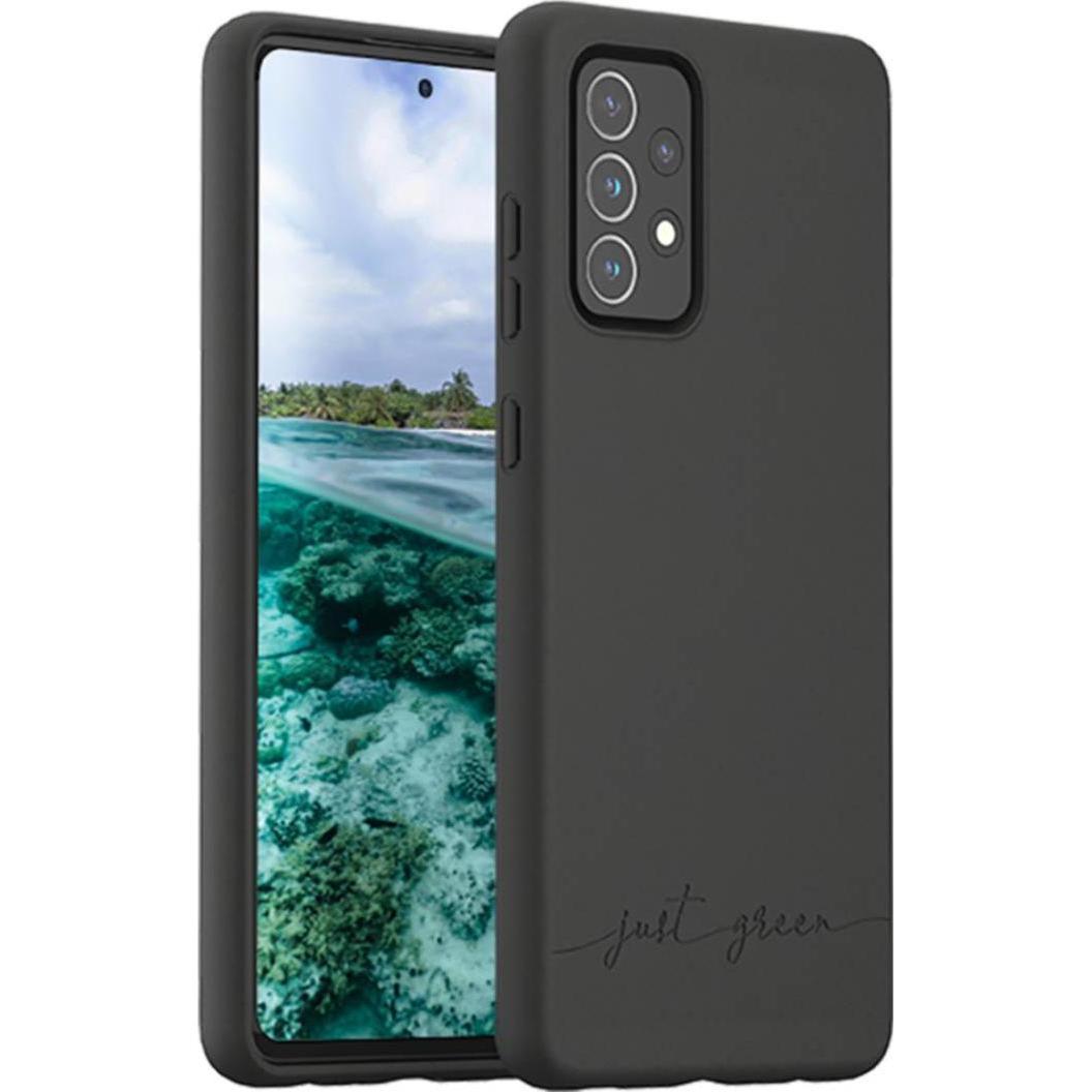 Just Green Bio Case (Samsung Galaxy A72), Smartphone Hülle, Schwarz
