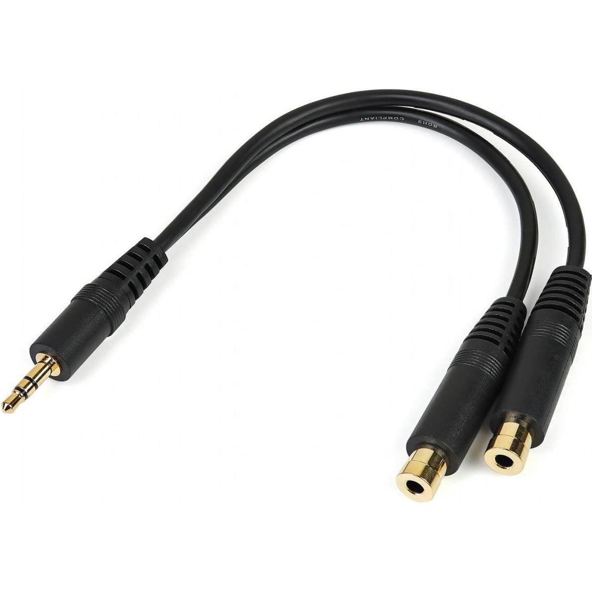 StarTech Muy1mff (0.15 m, 3.5mm Klinke (AUX)), Audio Kabel