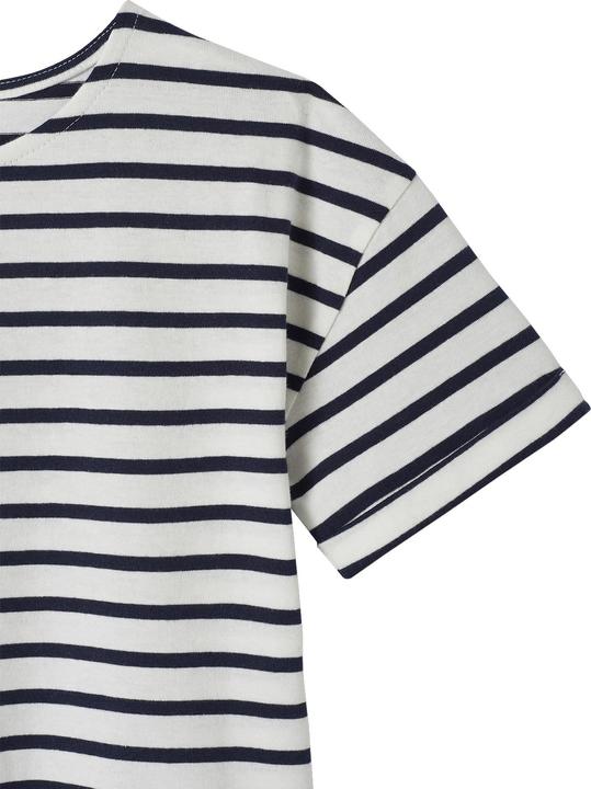 Produktbild Vertbaudet Geringeltes Mädchen T-Shirt mit Recycling-Baumwolle (146, 152)