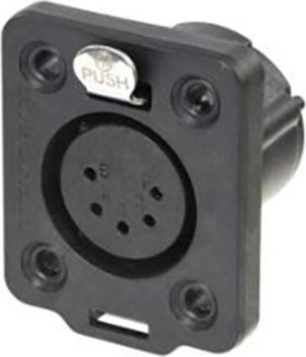 Actual product image Neutrik NC5FDX-TOP 5-pole panel jack