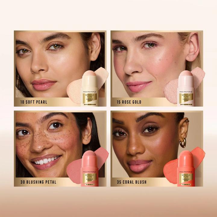 Image du produit Max Factor Miracle Pure Luminous Touch Highlighter Balm (10 Perle douce, Highlighter, 6 g)