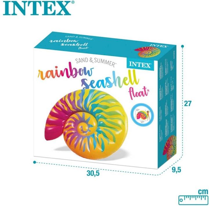 Productafbeelding Intex Regenboog Zeeschelpen Drijver